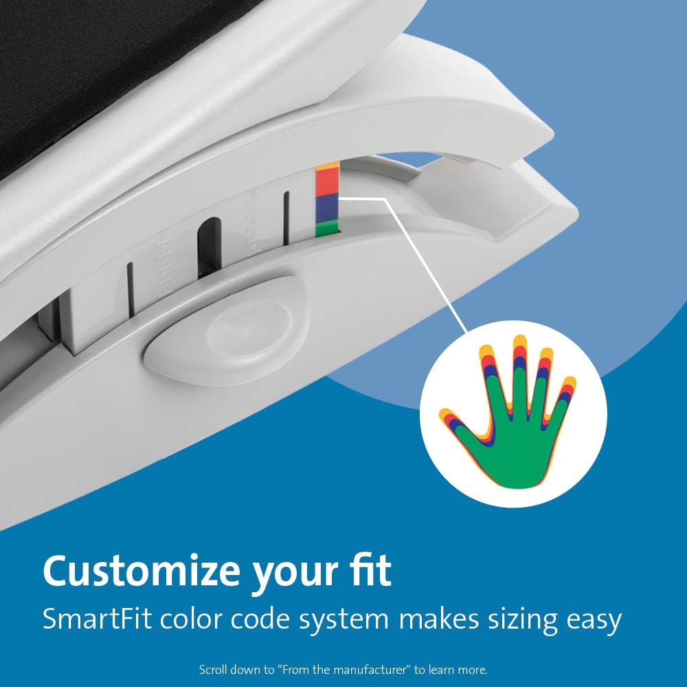 Kensington Foot Rest For Under Desk At Work, Smartfit Comfort Memory Foam Angle and Height Adjustable Footrest