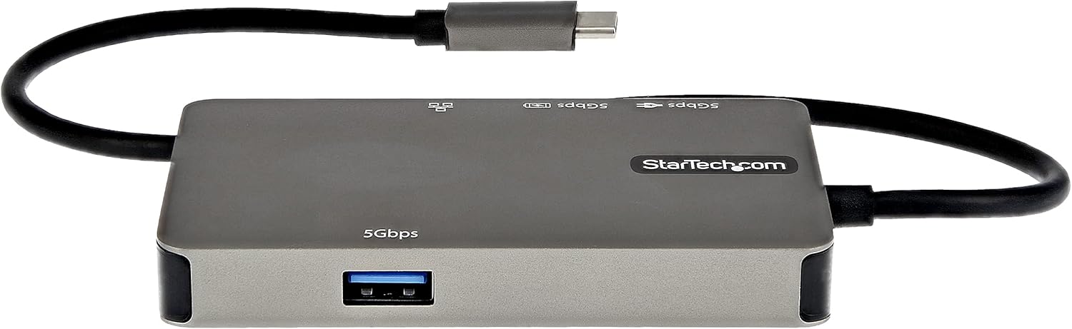 StarTech.com USB-C Multiport Adapter - USB-C to 4K 30Hz HDMI or 1080p VGA