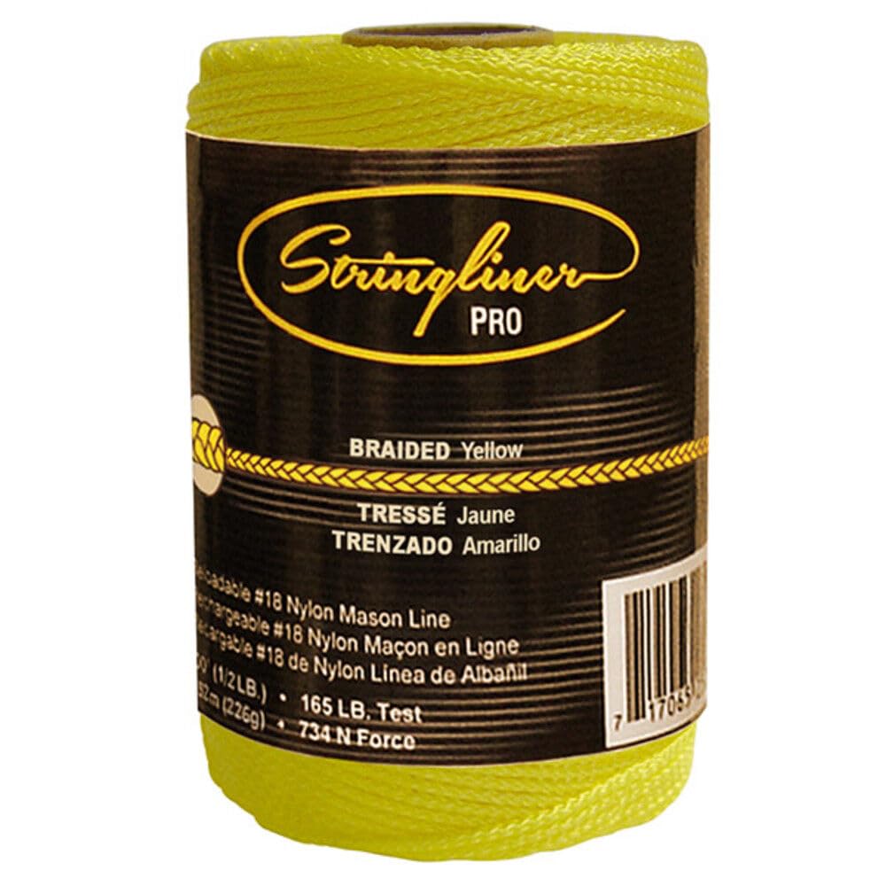 YELLOW BRAIDED TWINE-500'-REFILL