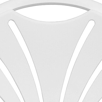 Flash Furniture HERCULES Series 650 lb Capacity Plastic Fan Back Folding Chair