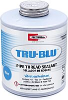 Rectorseal 31300 Quart Brush Top Tru-Blu Pipe Thread Sealant , Blue
