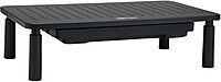 Tripp Lite Single Monitor Riser Stand for Desk with Storage Drawer, Height Adjustable