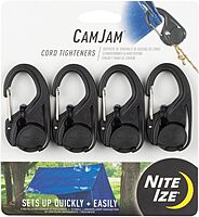 Nite Ize CamJam Cord/Rope Tightener with Carabiner Clip