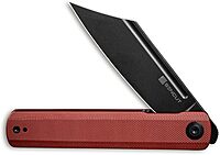 SENCUT Bronte Folding Pocket Knife with Front Flipper, 3.38 Inch 9Cr18MoV Reverse Tanto Blade