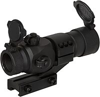 TRUGLO Triton 30mm Tri-Color Red Dot Sight - Black