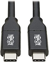 Tripp Lite USB Type C to USB C Cable USB 2.0 5A Rating USB-If Cert M/3M (U040-C3M-C-5A)