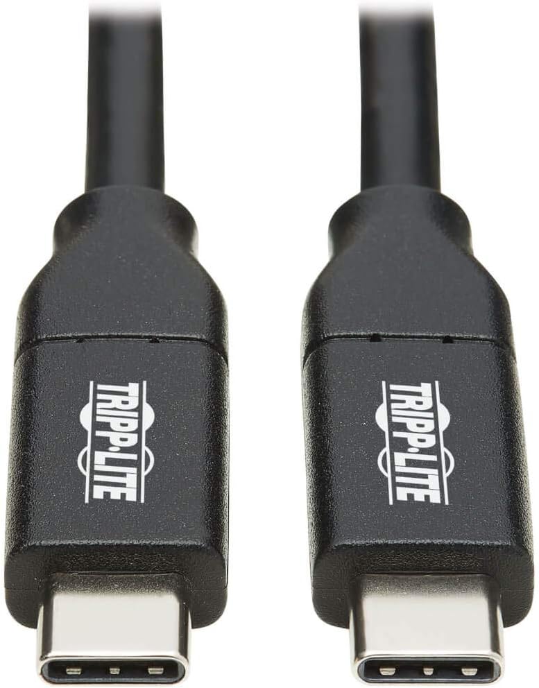 Tripp Lite USB Type C to USB C Cable USB 2.0 5A Rating USB-If Cert M/3M (U040-C3M-C-5A)