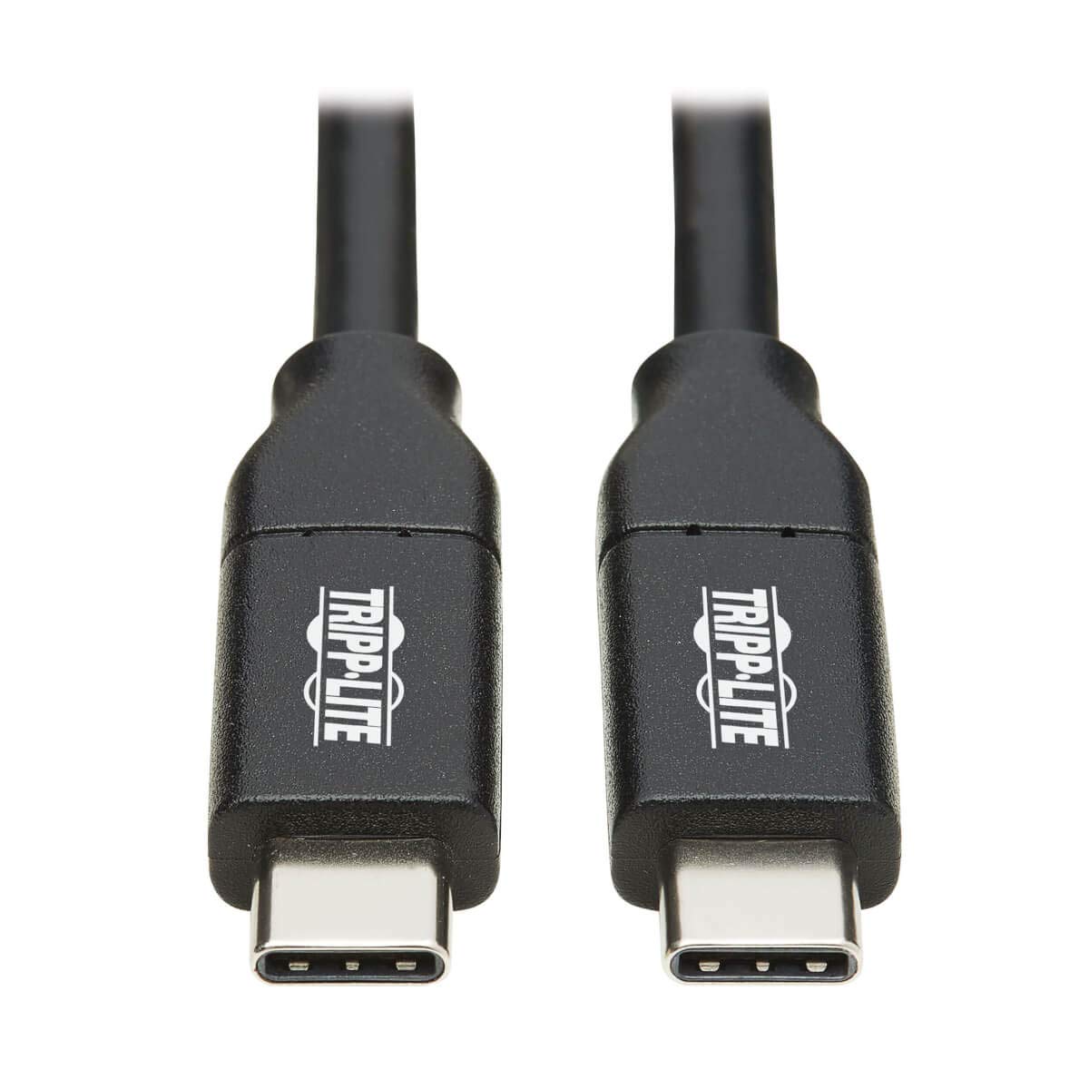 Tripp Lite USB Type C to USB C Cable USB 2.0 5A Rating USB-If Cert M/3M (U040-C3M-C-5A)