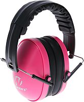 WALKER'S Youth & Women's Low Profile Folding Padded Hearing Protection Earmuffs