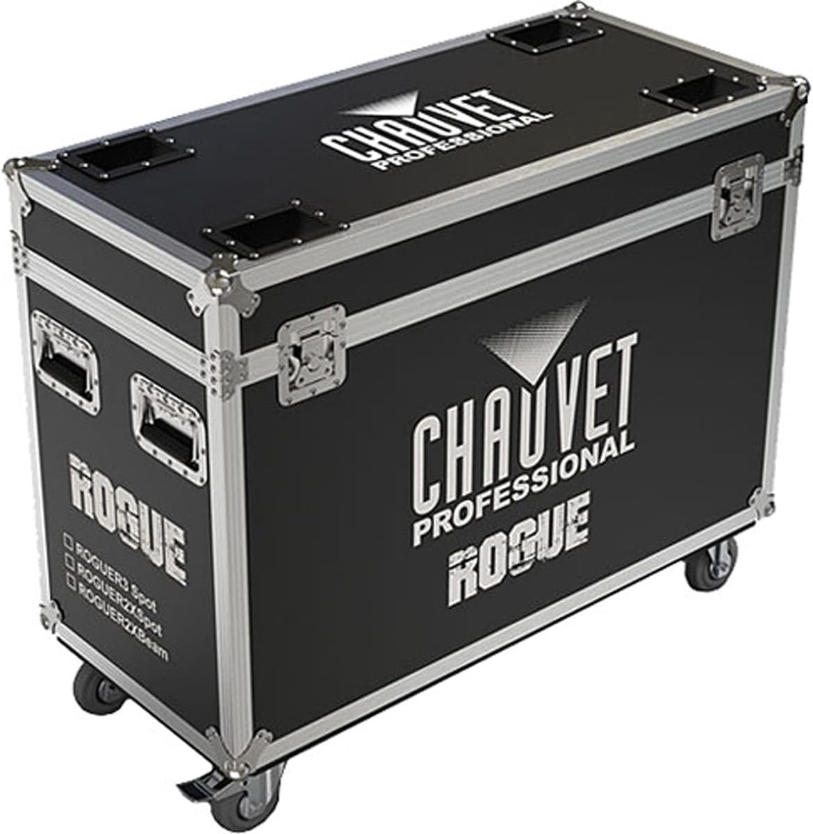 CHAUVET DJ 2-Fixture Road Case for Maverick Force S/1 Spot, S/2 Profile, Black