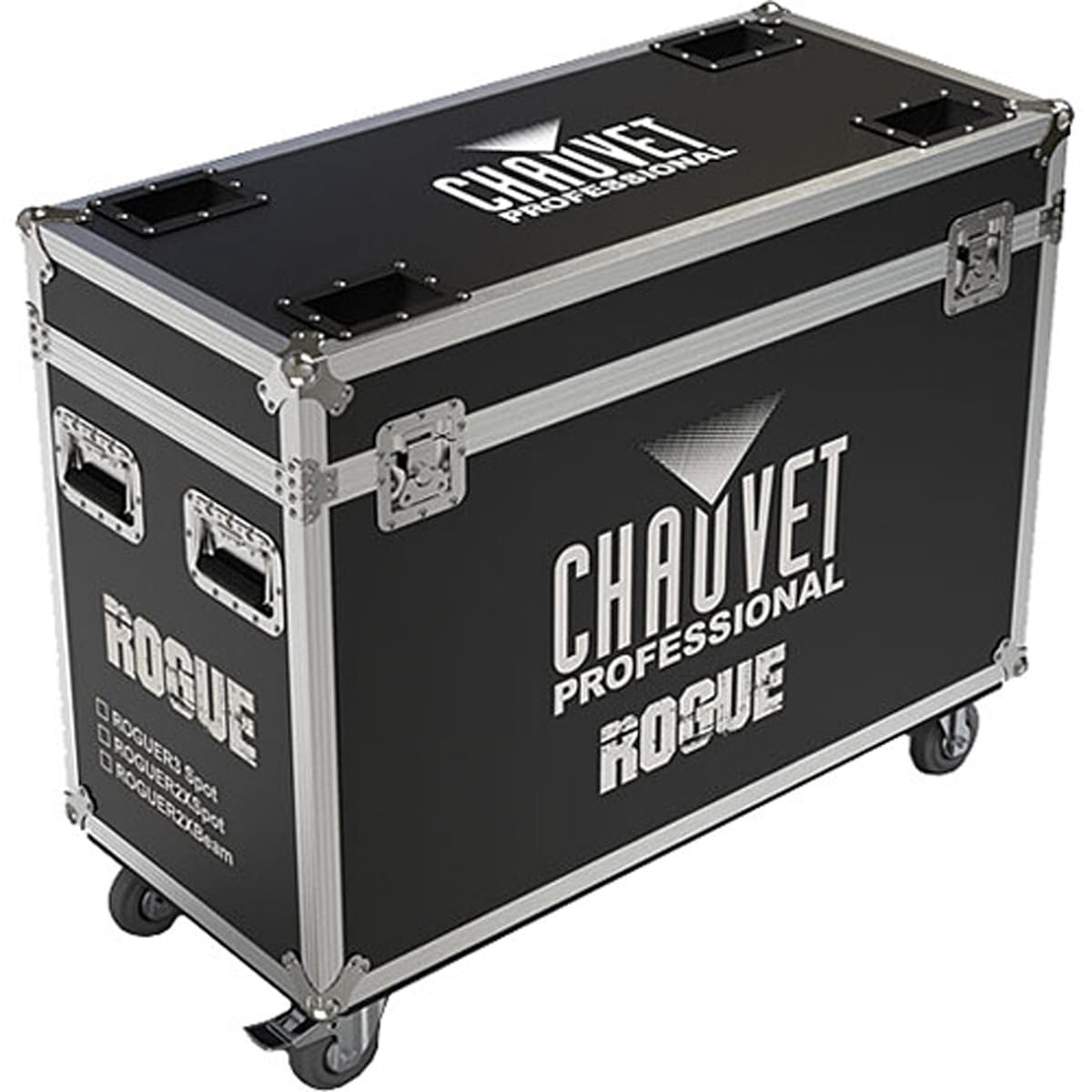 CHAUVET DJ 2-Fixture Road Case for Maverick Force S/1 Spot, S/2 Profile, Black