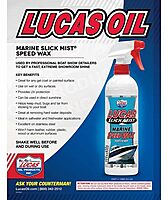 LUCAS OIL Slick Mist Marine Speed Wax