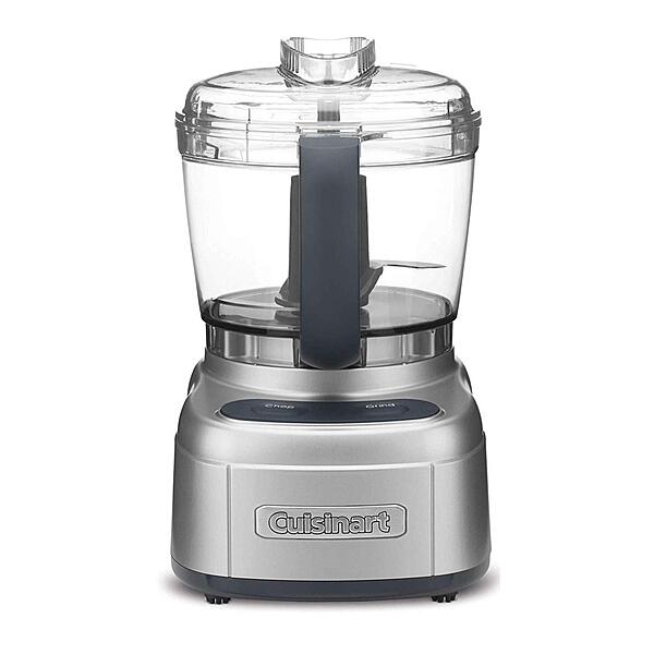 Cuisinart ECH-4SV Elemental 4-C Chopper Grinder, Silver 4-Cup