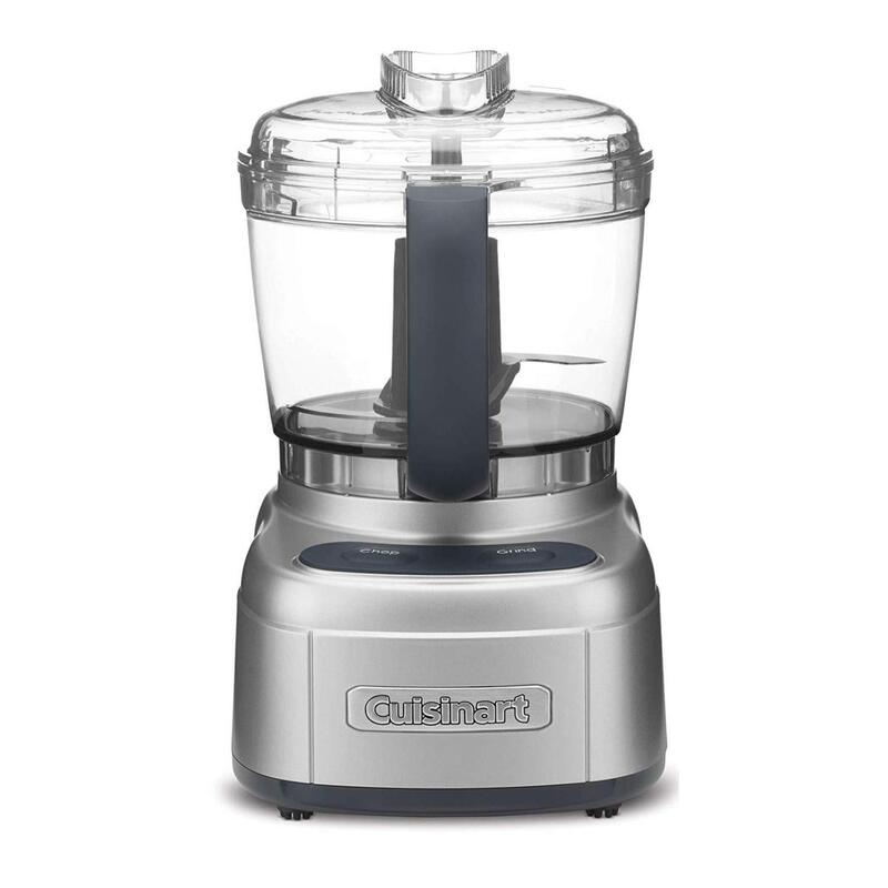 Cuisinart ECH-4SV Elemental 4-C Chopper Grinder, Silver 4-Cup