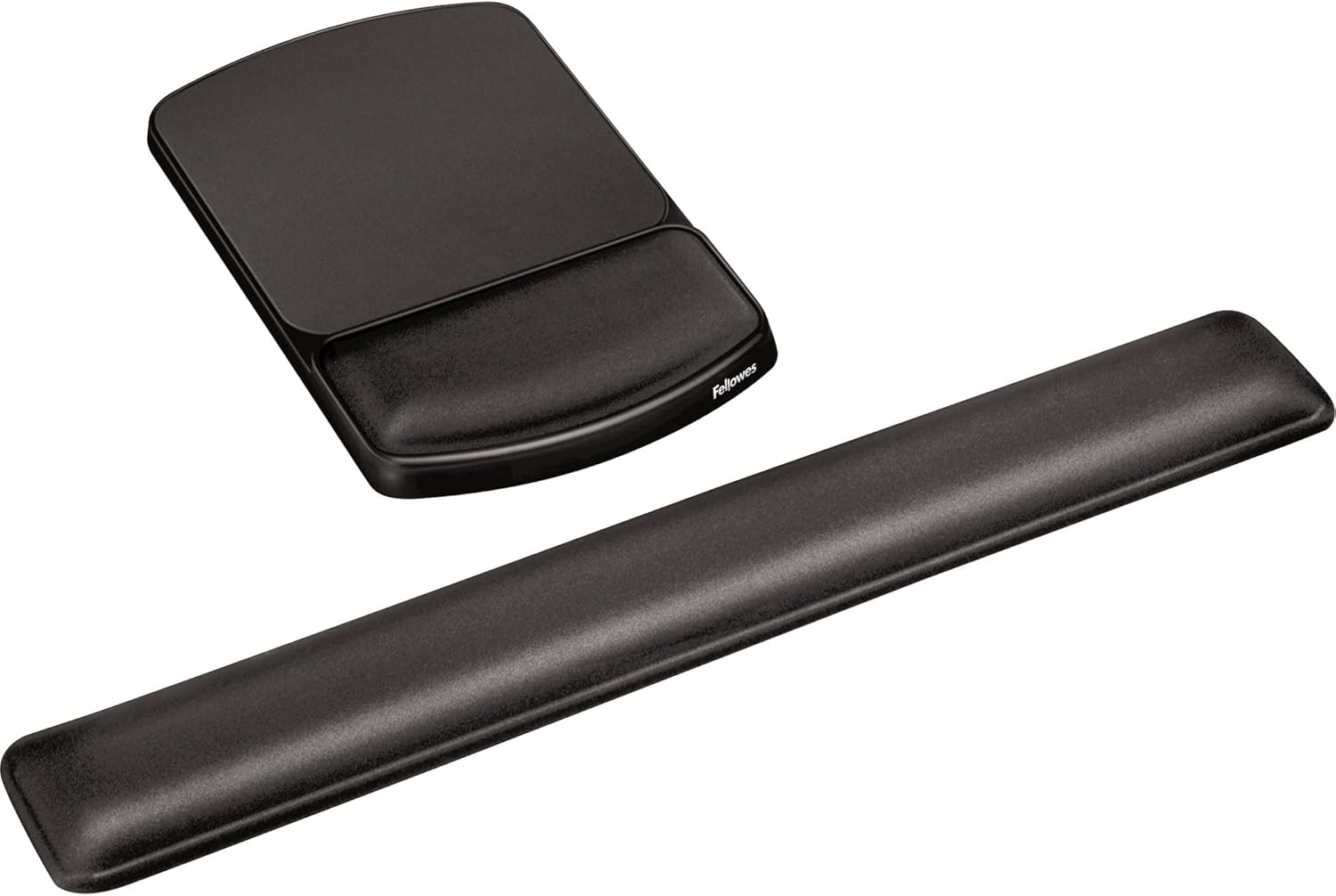 Fellowes 91737 Gel Wrist Rest - Graphite/Platinum (Pack of 3)