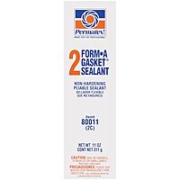 Permatex 80011 Form-A-Gasket #2 Sealant, 11 oz., Pack of 1 Form-A-Gasket #2 11 Fl Oz. (Pack of 1)