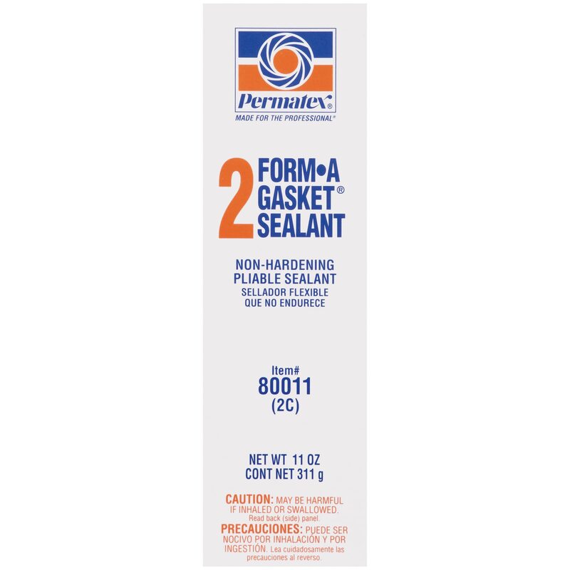 Permatex 80011 Form-A-Gasket #2 Sealant, 11 oz., Pack of 1 Form-A-Gasket #2 11 Fl Oz. (Pack of 1)