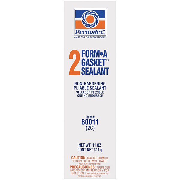 Permatex 80011 Form-A-Gasket #2 Sealant, 11 oz., Pack of 1 Form-A-Gasket #2 11 Fl Oz. (Pack of 1)