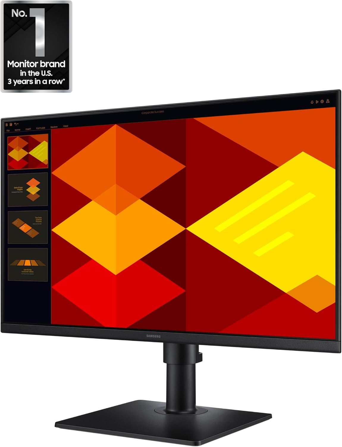 Samsung S40GD Borderless Business Monitor with IPS Panel, 100Hz Refresh Rate, Eye Saver Mode, Game Picture Mode