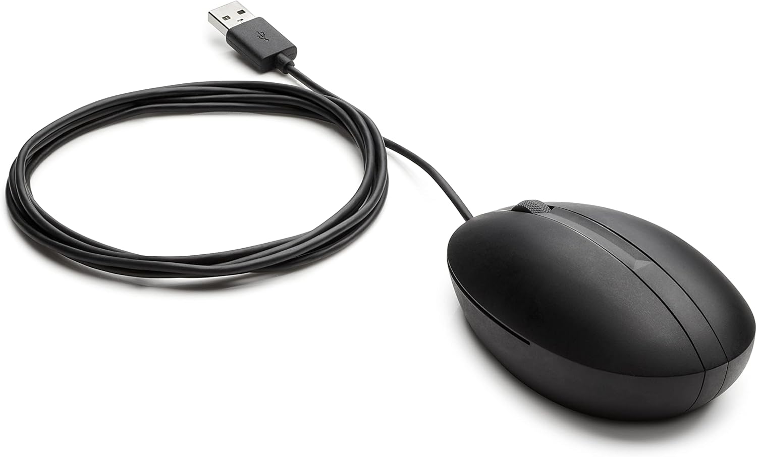 HP Wired Desktop 320M Mouse - Optical - Cable - USB - 1000 dpi - Scroll Wheel - 3 Button(s) - Symmetrical