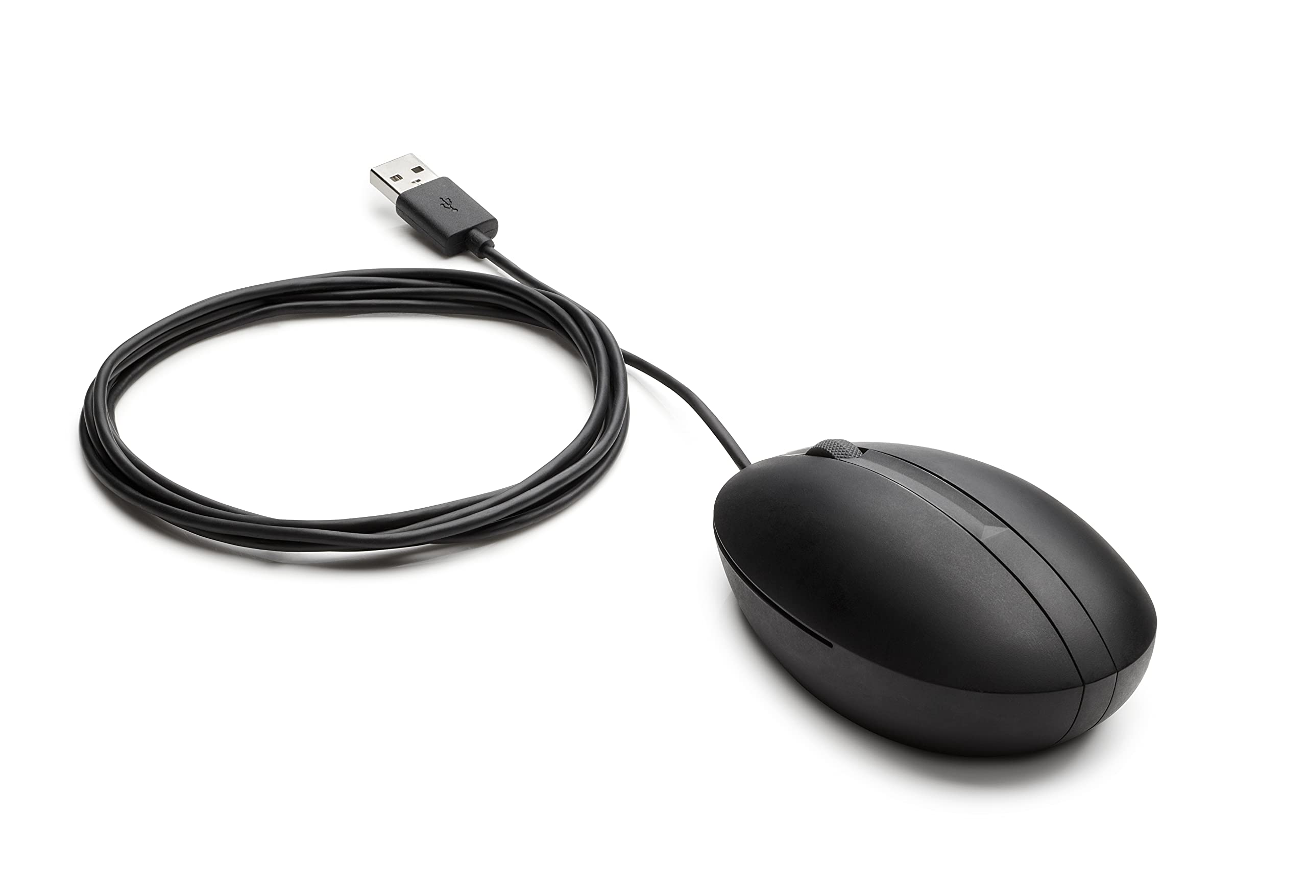 HP Wired Desktop 320M Mouse - Optical - Cable - USB - 1000 dpi - Scroll Wheel - 3 Button(s) - Symmetrical