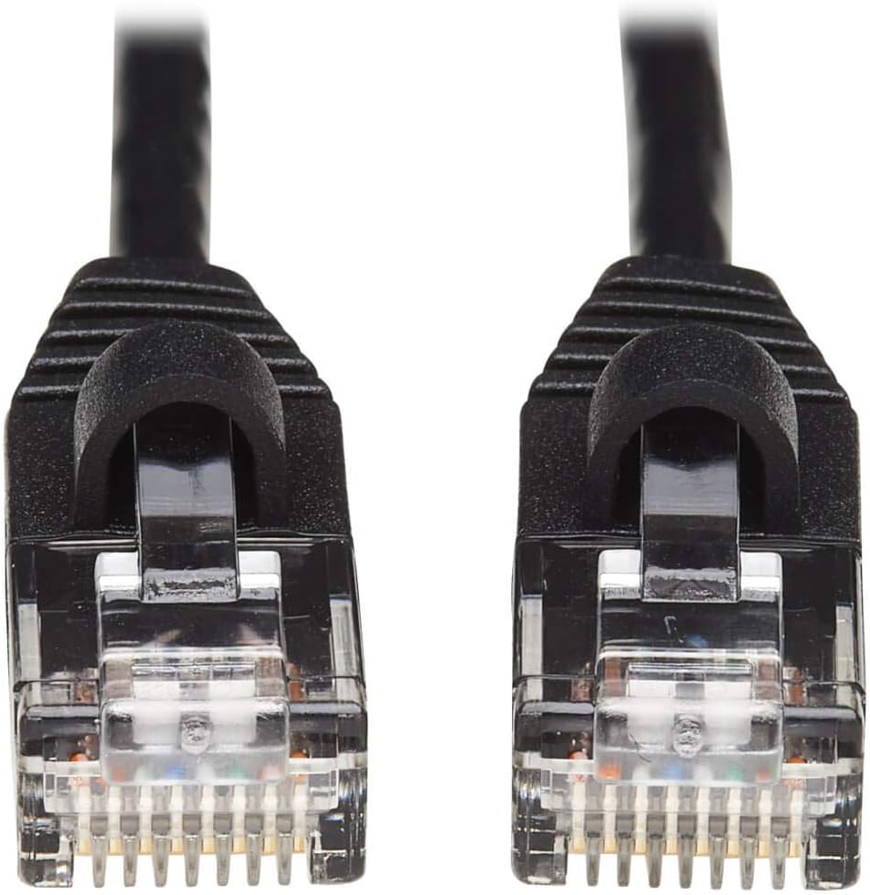 Tripp Lite Cat6a 10G Snagless Molded Slim UTP Network Patch Cable (RJ45 M/M)