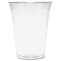 Solo Ultra Clear 16 Oz Plastic Cold Cup, TP16D (1,000 Count) 1000 Count (Pack of 1) Plastic Cup