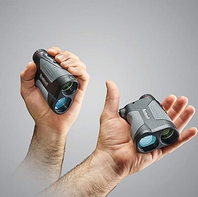 Bushnell 6x24mm Nitro 1800 Laser Rangefinder, Long Range Shooting, Hunting, A-J Ballistics, Gun Metal Gray