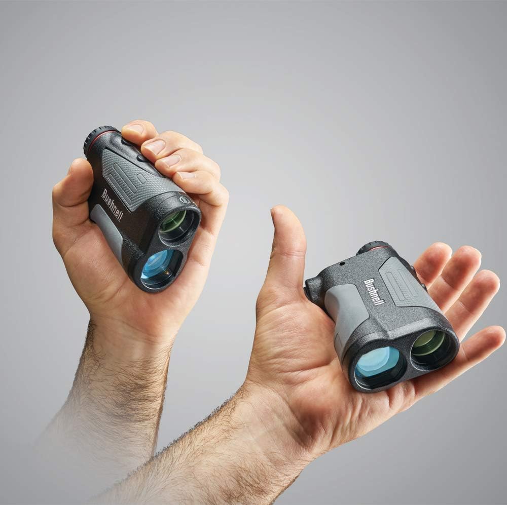 Bushnell 6x24mm Nitro 1800 Laser Rangefinder, Long Range Shooting, Hunting, A-J Ballistics, Gun Metal Gray