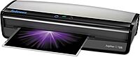 Fellowes Jupiter 2 125 Laminator with 10 Pouches, 12.5 Inch (5734101), Black & Grey