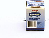 Medique Loradamed Allergy Relief 10 mg Loratadine Tablet, 1 per Box Medication