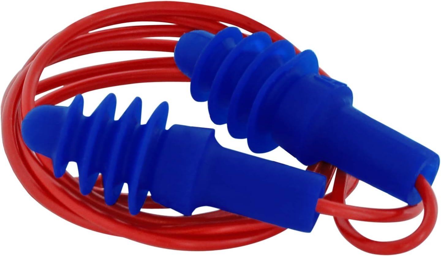 Howard Leight by Honeywell AirSoft Flanged Reusable Earplugs