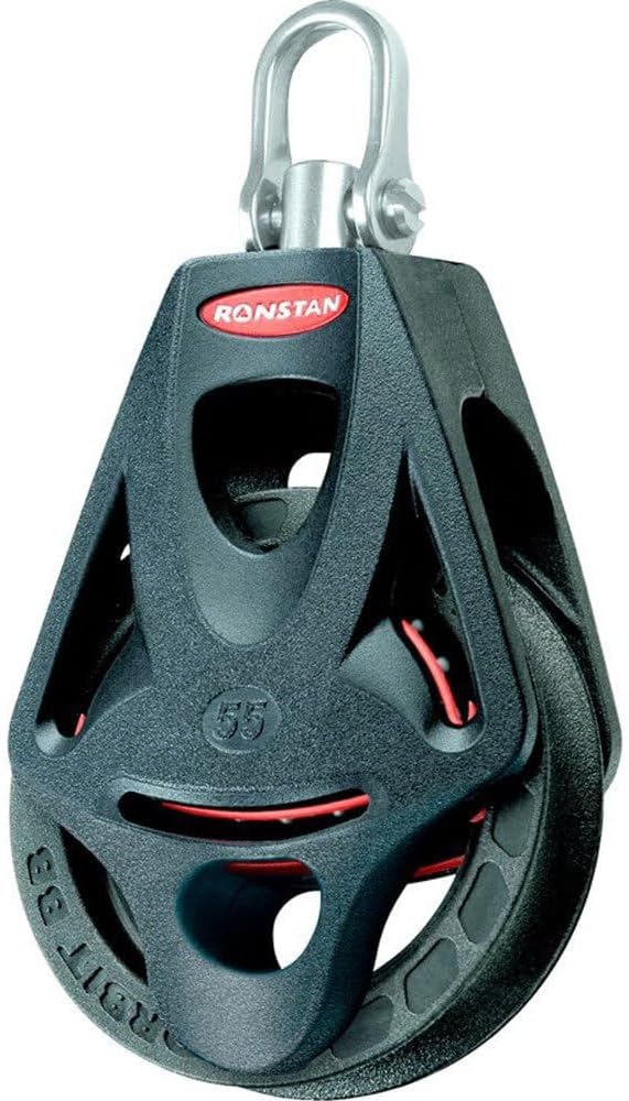 Ronstan Series 55 Ball Bearing Orbit Block - Single - Becket - Swivel Head