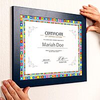 Barker Creek Retro Design Computer Paper, 8-1/2 x 11 Inches, 50 Sheets