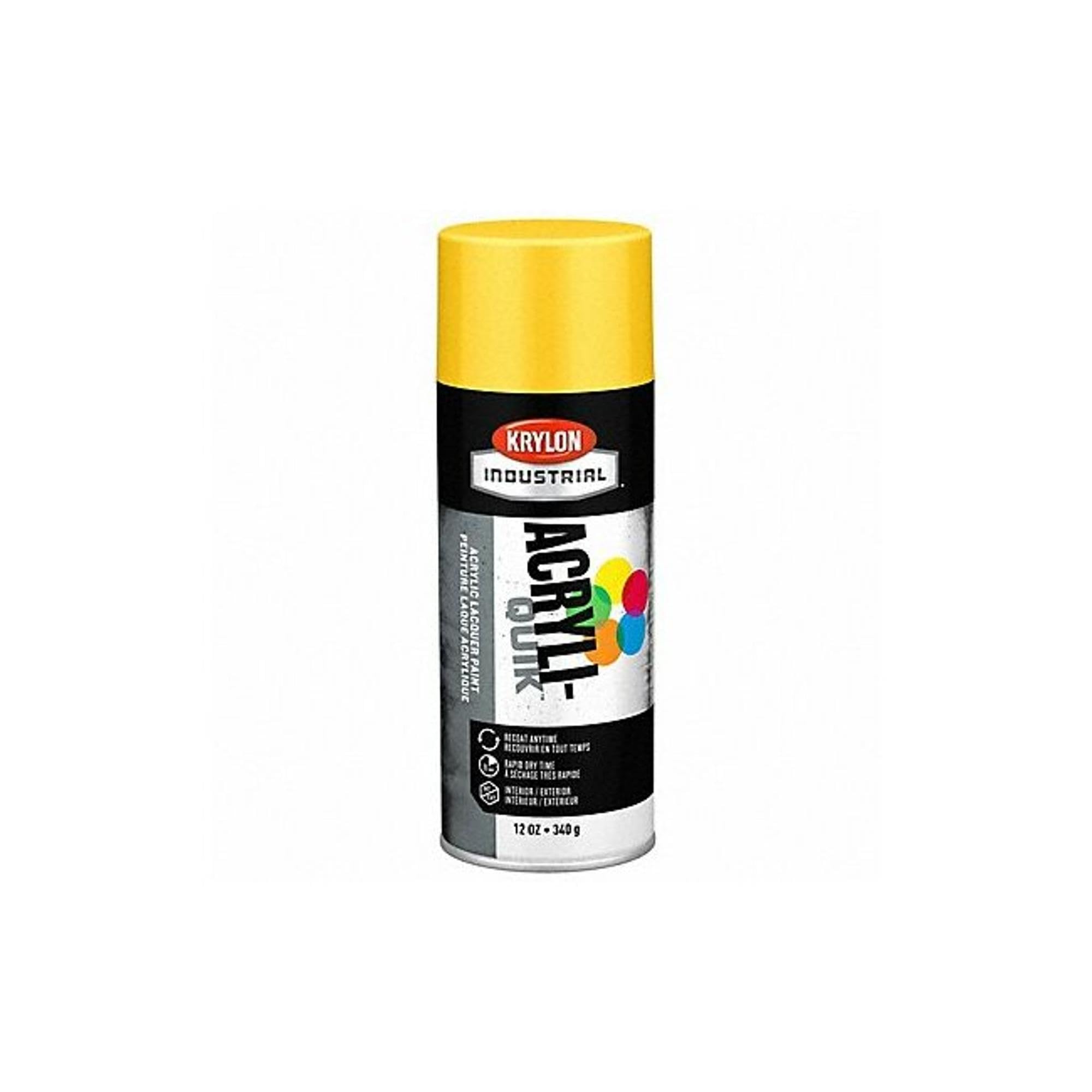 Krylon Industrial Acryli-Quik Lacquer Daisy Yellow