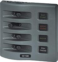 Blue Sea Systems WeatherDeck Waterproof Switch, Fuse & Circuit Breaker Panels