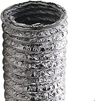 Deflecto F0450 Supurr-Flex 5-Ply 4-Inch Aluminum Flex Duct (50 Feet; Nonretail Bulk)