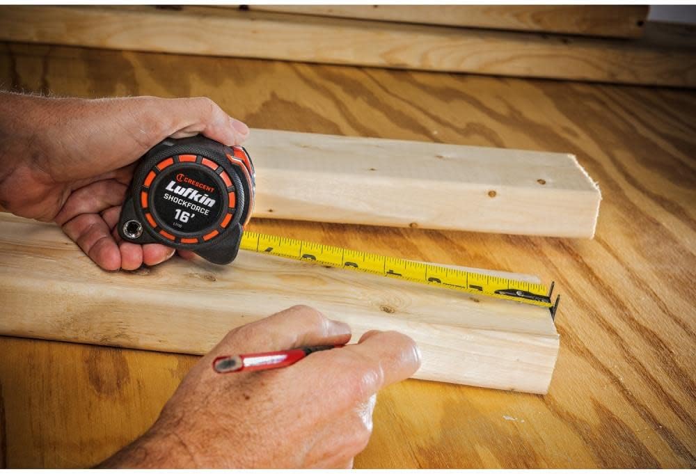 Lufkin L1116 ShockForce Tape Measure 16' x 1-3/16"