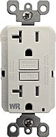 Blue Sea Systems 1698 Marine Grade Dual GFCI Receptacle, 125V AC, 20A, White