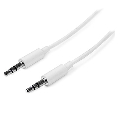 STARTECH.COM Slim 3.5mm Male-to-Male Stereo Audio Cable