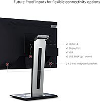 ViewSonic IPS 1080p Ergonomic Monitor with HDMI, DisplayPort, USB & VGA