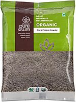 PURE&SURE - ORGANIC BLACK PEPPER POWDER 100GM