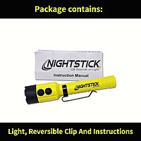 Nightstick XPP-5414GX Intrinsically Safe Dual-Light Flashlight w/Magnet-2 AA (not Included) -Green-UL913 / ATEX, Multicolor