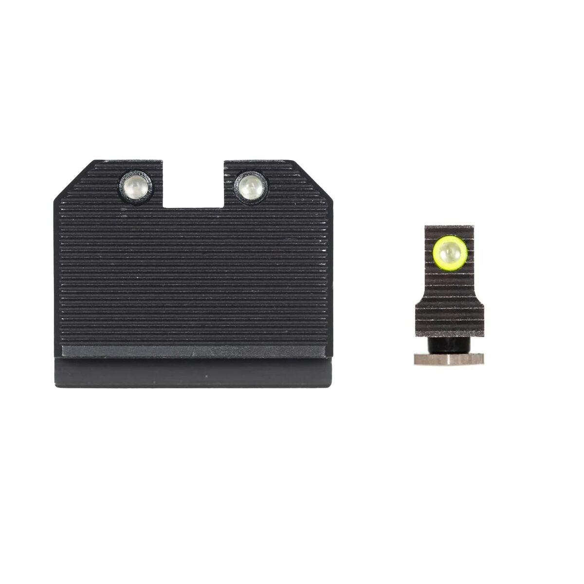 Night Fision Optics Ready Stealth .469-.494 Night Sight Set for Glock 17/19/34