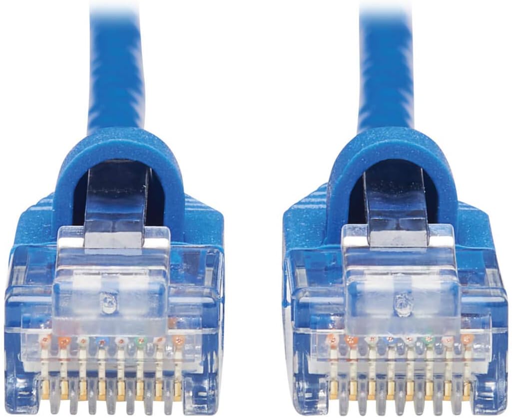 Tripp Lite Cat6a 10G Snagless Molded Slim UTP Network Patch Cable (RJ45 M/M)