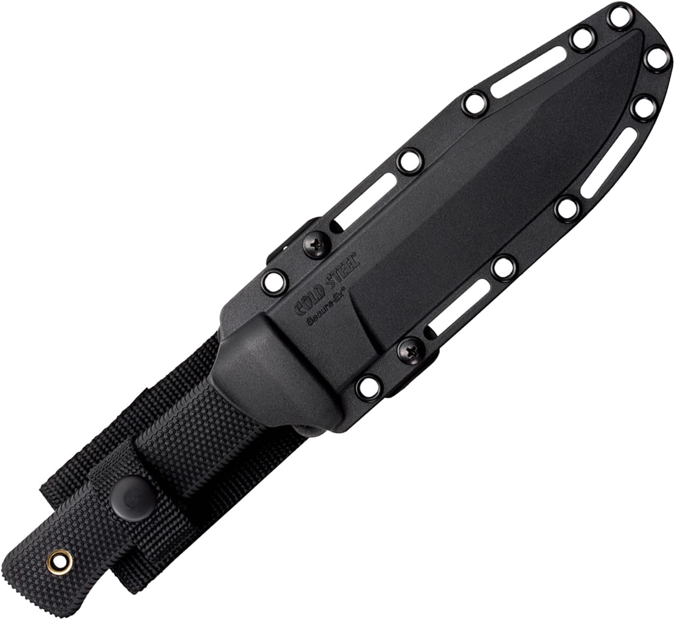 COLD STEEL SRK 6" CPM 3V Clip Point Razor-Sharp Blade 4.75" Kray-Ex Durable Handle Tactical Fixed Blade Knife withSecure-Ex