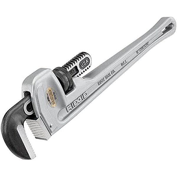 RIDGID Aluminum Straight Pipe Wrench