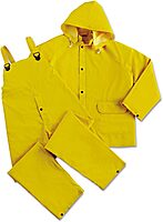 Anchor 90002XL 35 MIL 3-Piece Rainsuit PVC/Polyester Yellow 2X-Large