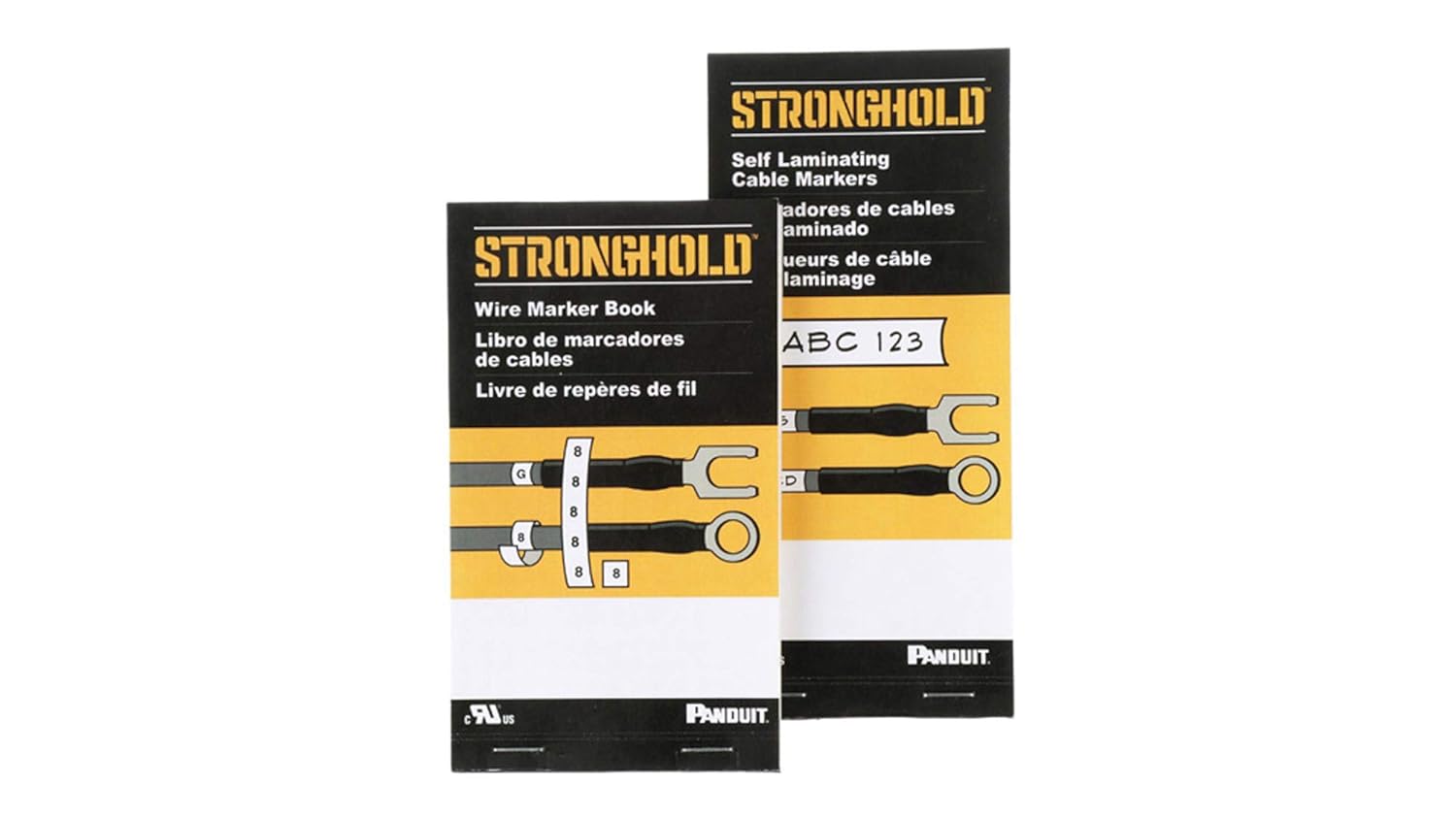 Panduit PCMB Pre-Printed Vinyl Cloth Wire Marker Book