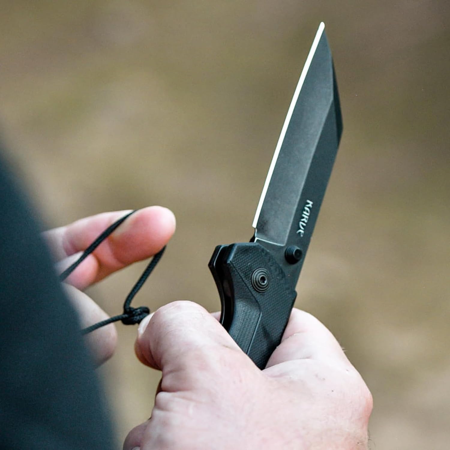 Cold Steel Karve 3.75" AUS10A Razor-Sharp Blade 4.875" G-10 Handle Everyday Carry Outdoor Tactical Folding Knife w/Atlas Lock